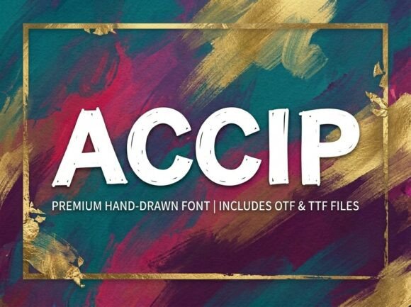 Accip Font: Bold Display for Web Design