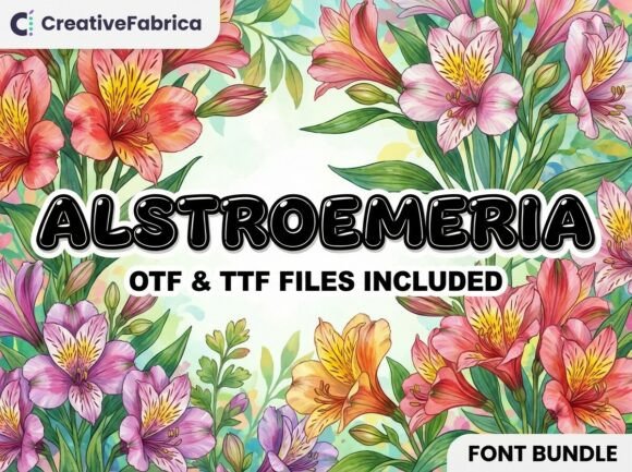 Alstroemeria Font for Vibrant Design