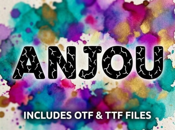Anjou Font: Earth Your Designs in Character