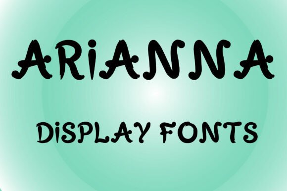 Arianna Font: Playful Display for Creative Campaigns