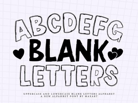 Blank Letters Free Download