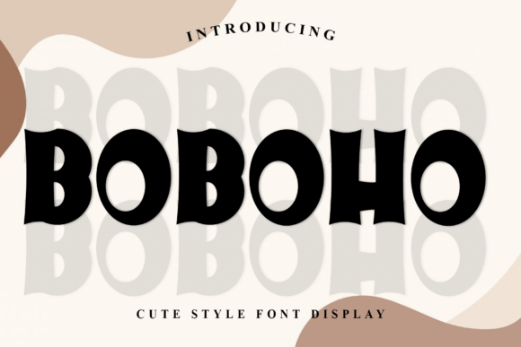 Boboho Font for Web Design