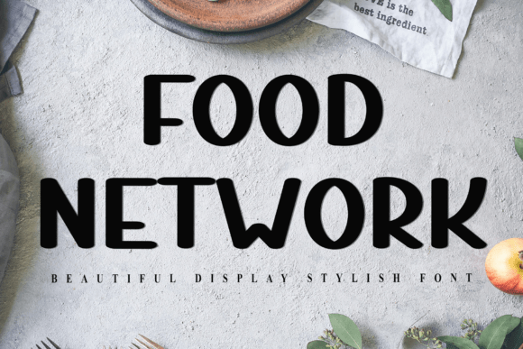 Food Network Font
