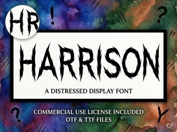 Harrison Font for Web Design
