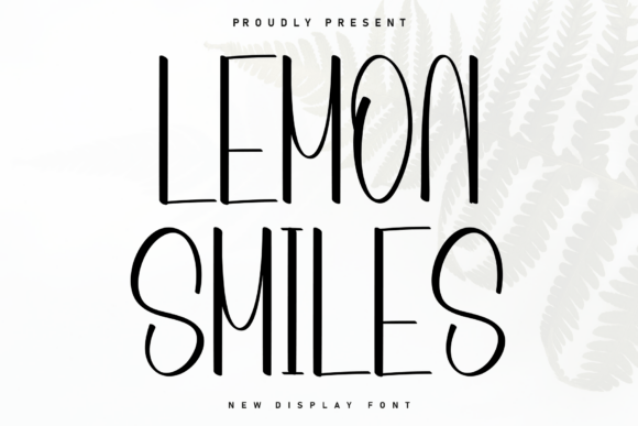 Lemon Smiles Font for Creative Design