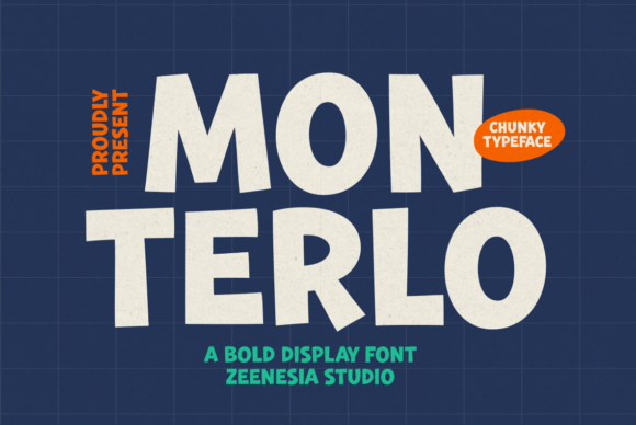 Monterlo Font for Bold Editorial Design