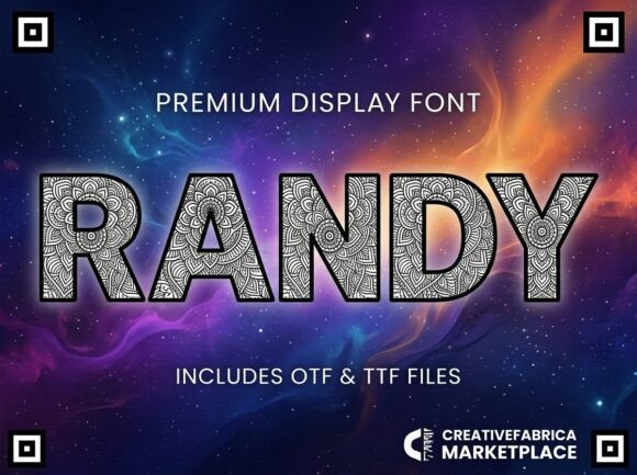 Randy Font for Bold Campaigns