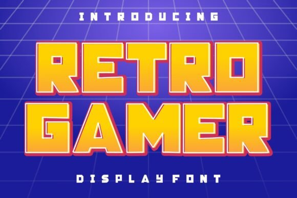 Retro Gamer Font for Bold Campaigns