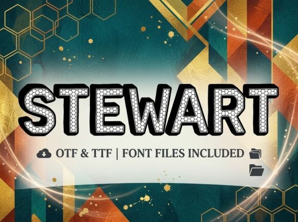 Stewart Font: Bold Display for Web Design