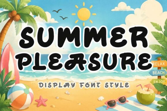 Summer Pleasure Font Review