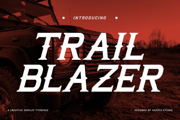 Trail Blazer Font for Bold Branding