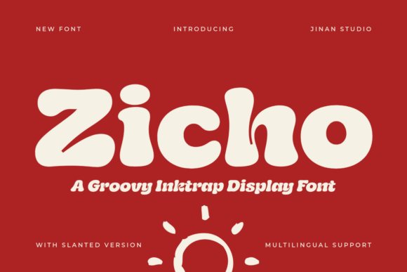 Zicho Font for Creative Projects